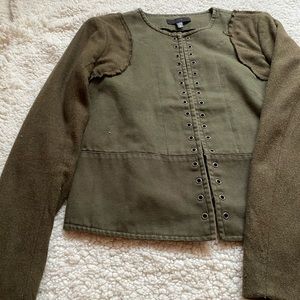 Joe’s Jean’s Military Green Canvas Jacket